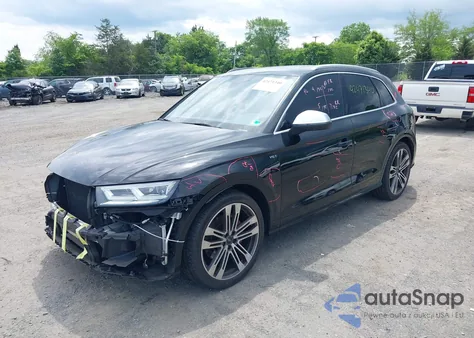 2018 Audi Sq5 3.0T Premium Plus из США, поврежденный, VIN WA1A4AFYXJ2169180